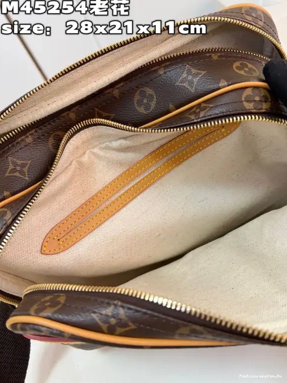 FS CHEAP bag-28*21*11CM LOUIS VUITTON REPORTER 0704